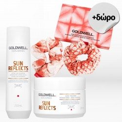 Goldwell Dualsenses Sun Reflects Set (After-Sun Shampoo 250ml, Mask 200ml)