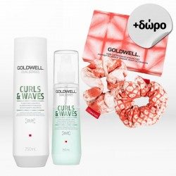 Goldwell Dualsenses Curls & Waves Hydrating Set (Shampoo 250ml & Serum Spray 150ml)