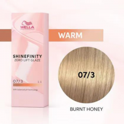 Wella Professionals Shinefinity Zero Lift Glaze 07/3 Base Burnt Honey 60ml