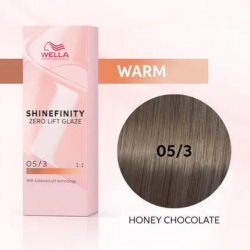 Wella Professionals Shinefinity Zero Lift Glaze 05/3 Base Honey Chocolate 60ml