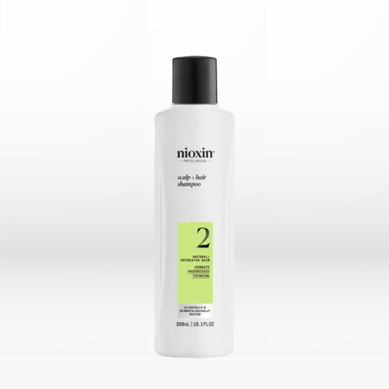 Nioxin System 2 Cleanser Shampoo Step 1 (για Φυσικά Μαλλιά) 300ml