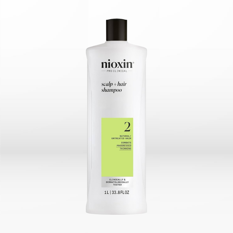 Nioxin System 2 Cleanser Σαμπουάν (για Φυσικά Μαλλιά) 1000ml