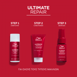 Wella Professionals Ultimate Repair Mini Box (Shampoo 50ml, Conditioner 30ml, Spray 30ml)