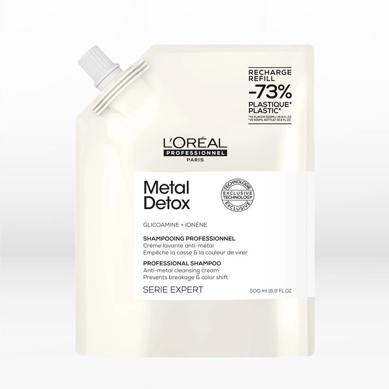 L΄Oreal Professionnel Serie Expert Metal Detox Eco Refill Σαμπουάν 500ml