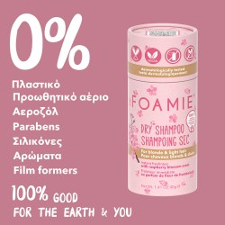 Foamie Dry Shampoo Berry Blossom For Blonde Hair 40gr