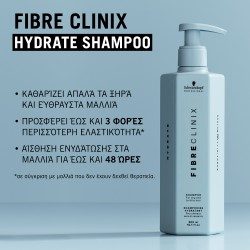Schwarzkopf Professional Fibre Clinix Hydrate Set (Shampoo 300ml, Mask 250ml) FREE travel size