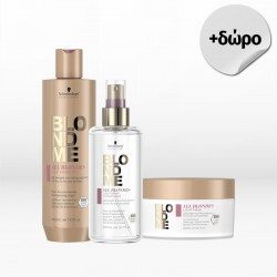 Schwarzkopf Professional BlondMe All Blondes Light Trio (Shampoo 300ml, Mask 200ml & Leave-in 200ml)