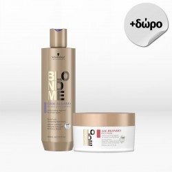 Schwarzkopf Professional BlondMe Neutralizing Rich Set (Shampoo 300ml, Mask 200ml)