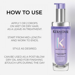 Kérastase Blond Absolu L`Huile Cicagloss Refillable Για Ξανθά Μαλλιά 75ml