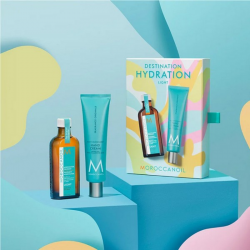 Moroccanoil Destination Hydration Light (Treatment 100ml, Hand Cream 100ml)