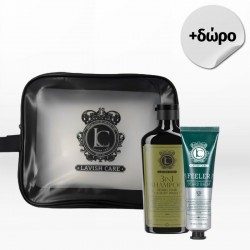 Lavish Care Men's Duo (3 in 1 Shampoo Beard, Hair & Body Wash 300ml & Beard Balm 100ml) ΔΩΡΟ Νεσεσέρ