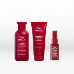 Wella Professionals Ultimate Repair Gift Set (Shampoo 250ml, Conditioner 200ml, Miracle Rescue 30ml)