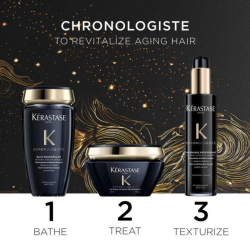 Kerastase Chronologiste Holiday Set για αδύναμα μαλλιά (Shampoo 250ml, Mask 200ml & Thermique 150ml)