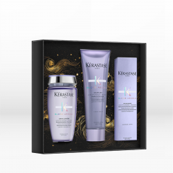 Kerastase Blond Absolu Holiday Set for Blonde Hair (Shampoo 250ml, Conditioner 200ml & Thermique 150ml)