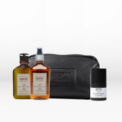 Depot Hair & Body Kit (No.606 Shampoo 250ml, No.607 Body Spray 200ml, No.611 Deodorant 50ml)