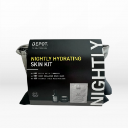 Depot Nightly Hydrating Skin Kit (No.801 Skin Cleanser 50ml, No.807 Face Mask 13ml, No.809 Face Moisturizer 65ml)