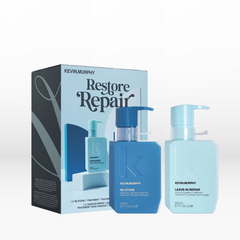 Kevin Murphy Restore Repair Holiday Box (Treatment 200ml, Leave-In Treatment 200ml)