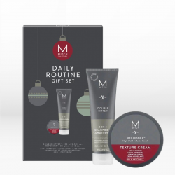 Paul Mitchell Mitch Daily Routine Gift Set (Double Hitter 250ml, Reformer 85gr)