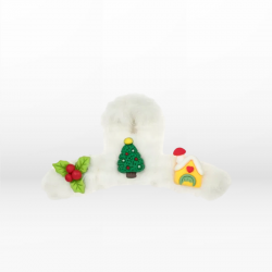 Invisibobble Xmas Hair Set M Festive Fluff (3 items)