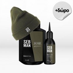 Sebastian Professional SEB MAN Set (THE PURIST 250ml, THE HERO 75ml) FREE Winter Hat