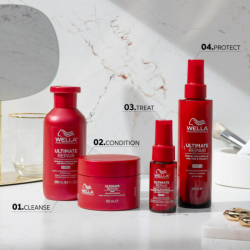 Wella Professionals Ultimate Repair Night Trio (Σαμπουάν 250ml, Μάσκα 150ml, Night Serum 30ml)