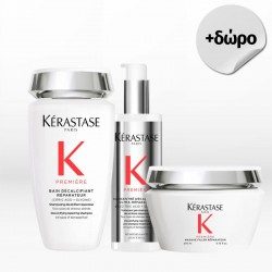 Kérastase Premiere Decalcifiant Reparateur Trio (Ultra-Reparateur 250ml, Shampoo 250ml, Masque 200ml)