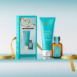 Moroccanoil Stylers You Love For Soft & Silky Styles (Treatment 15ml, Hydrating Styling Cream 75ml)