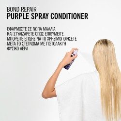 Schwarzkopf Professional BlondMe Bond Repair Purple Trio (Shampoo 300ml, Mask 200ml, Spray Conditioner 150ml)