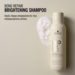 Schwarzkopf Professional BlondMe Bond Repair Brightening Trio (Shampoo 300ml, Mask 200ml, Oil 50ml)