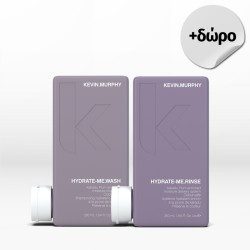 Kevin Murphy Hydrate-Me Set (Wash Shampoo 250ml, Rinse Conditioner 250ml) ΔΩΡΟ Πετσέτα