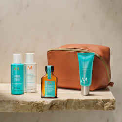 Moroccanoil Hydration Discovery Set Travel Kit (Shampoo 70ml, Conditioner 70ml,  Treatment 25ml, Hand Cream 40ml)