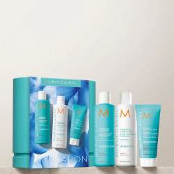 Moroccanoil Hydration Spring Kit (Shampoo 250ml, Conditioner 250ml,  Mask 75ml, Body Lotion 10ml, Shower Gel 10ml)