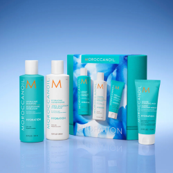 Moroccanoil Hydration Spring Kit (Shampoo 250ml, Conditioner 250ml,  Mask 75ml, Body Lotion 10ml, Shower Gel 10ml)