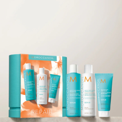 Moroccanoil Repair Spring Kit (Shampoo 250ml, Conditioner 250ml,  Mask 75ml, Body Lotion 10ml, Shower Gel 10ml)