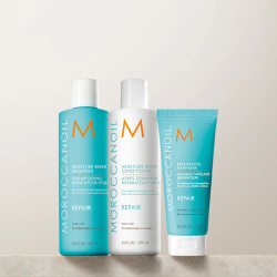 Moroccanoil Repair Spring Kit (Shampoo 250ml, Conditioner 250ml,  Mask 75ml, Body Lotion 10ml, Shower Gel 10ml)