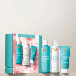 Moroccanoil Volume Spring Kit (Shampoo 250ml, Conditioner 250ml,  Mask 75ml, Body Lotion 10ml, Shower Gel 10ml)