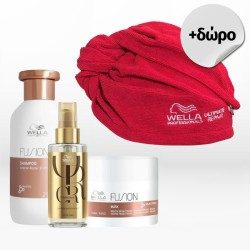 Wella Professionals Fusion Trio (Shampoo 250ml, Mask 150ml, Oil Reflections Oil 100ml)