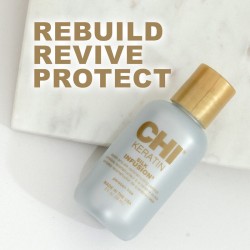 CHI Keratin Ultimate Routine (Shampoo 355ml, Conditioner 355ml, Silk Infusion 59ml)