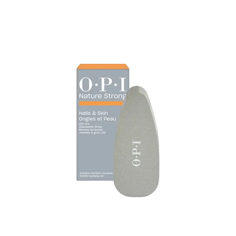 OPI Nature Strong Nails & Skin Disposable Strips 120grit 20pcs