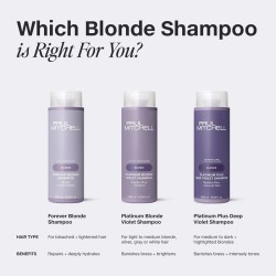 Paul Mitchell Platinum Blonde Violet Shampoo 300ml - 009531139258 | Yanni Veneti