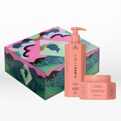 Schwarzkopf Professional Fibre Clinix Fortify Gift Box (Shampoo 300ml, Treatment 250ml) - 4067971139395
