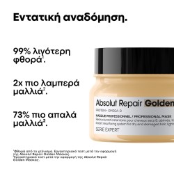 L΄Oreal Professionnel Serie Expert Absolut Repair Golden Trio (Shampoo 300ml, Golden Mask 250ml, Oil 90ml)