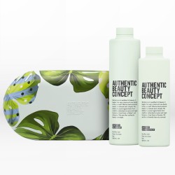 Authentic Beauty Concept Amplify Gift Set (Cleanser 300ml, Conditioner 250ml & Scrunchie)
