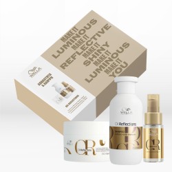Wella Professionals Oil Reflections Holiday Set (Shampoo 250ml, Mask 150ml, Oil 30ml) - 4068359278224