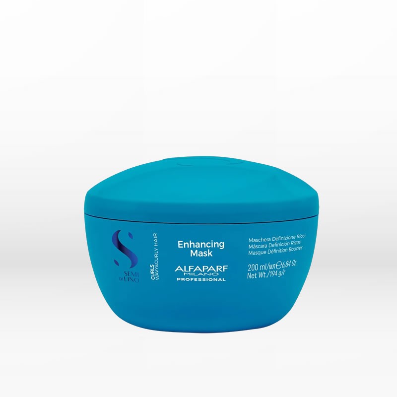 Alfaparf Milano Semi di Lino Curls Enhancing Mask 200ml - 8022297111339