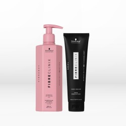Schwarzkopf Professional Fibre Clinix Vibrancy Duo (Shampoo 300ml, Sealer 150ml)