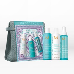 Moroccanoil Frizz Control Box (Shampoo 250ml , Conditioner 250ml, Frizz Shield Spray 160ml)