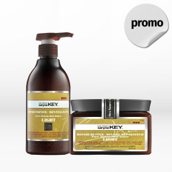 Saryna Key Pure African Shea Butter Damage Repair Light (Butter 300ml & FREE Shampoo 300ml)