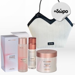 Mon Platin Hyloren Smoother Hair Trio (Σαμπουάν 500ml, Μάσκα 500ml, Ορός 50ml) ΔΩΡΟ Tote Bag