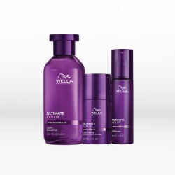 Wella Professionals Ultimate Color Kit (Shampoo 250ml, Leave-In Mask 30ml, Shine Spray 95ml)